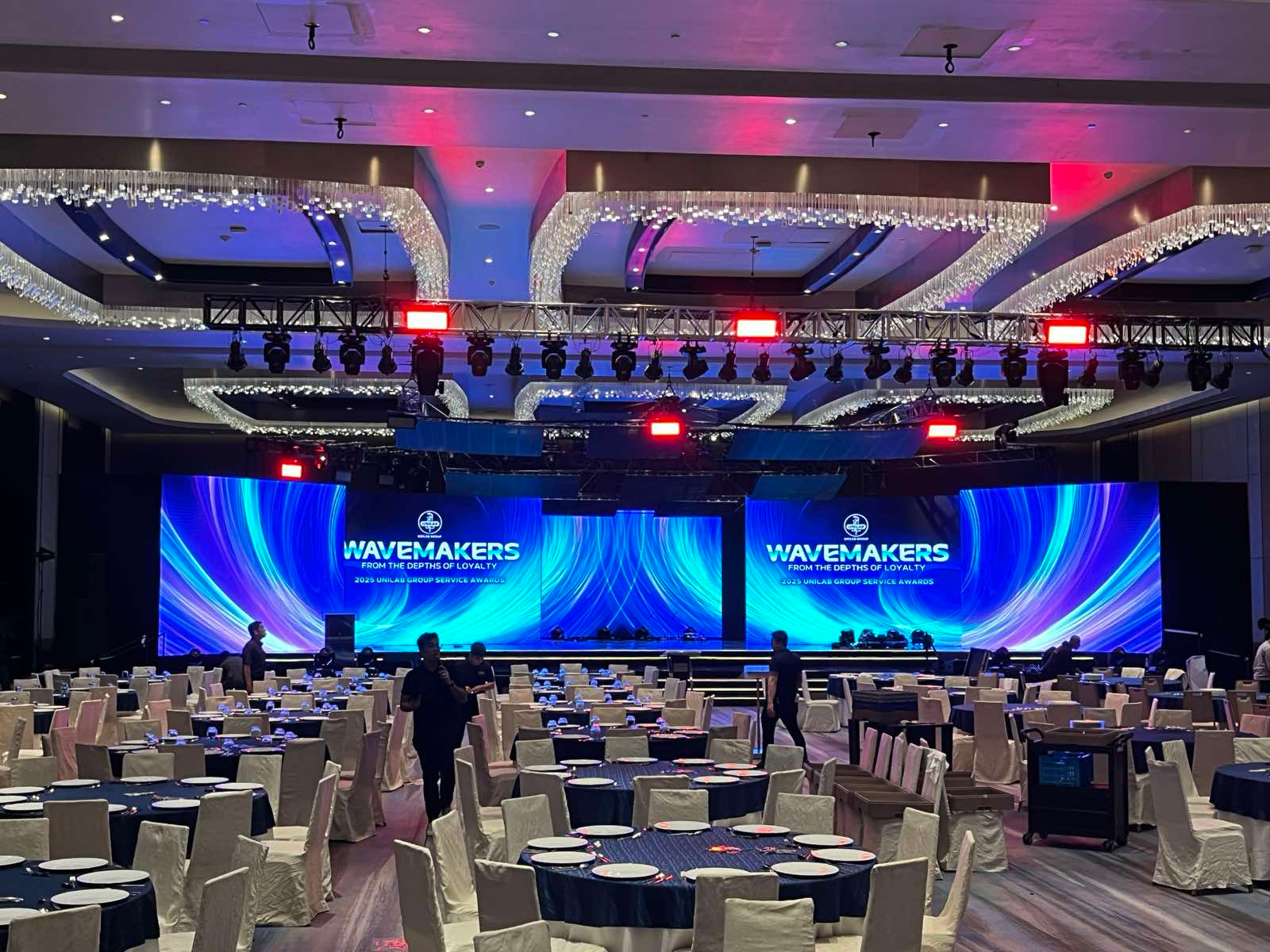 Unilab Stage and Set Design