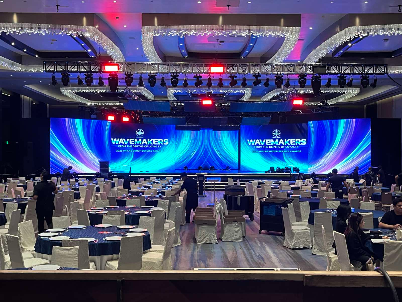 Unilab Stage and Set Design