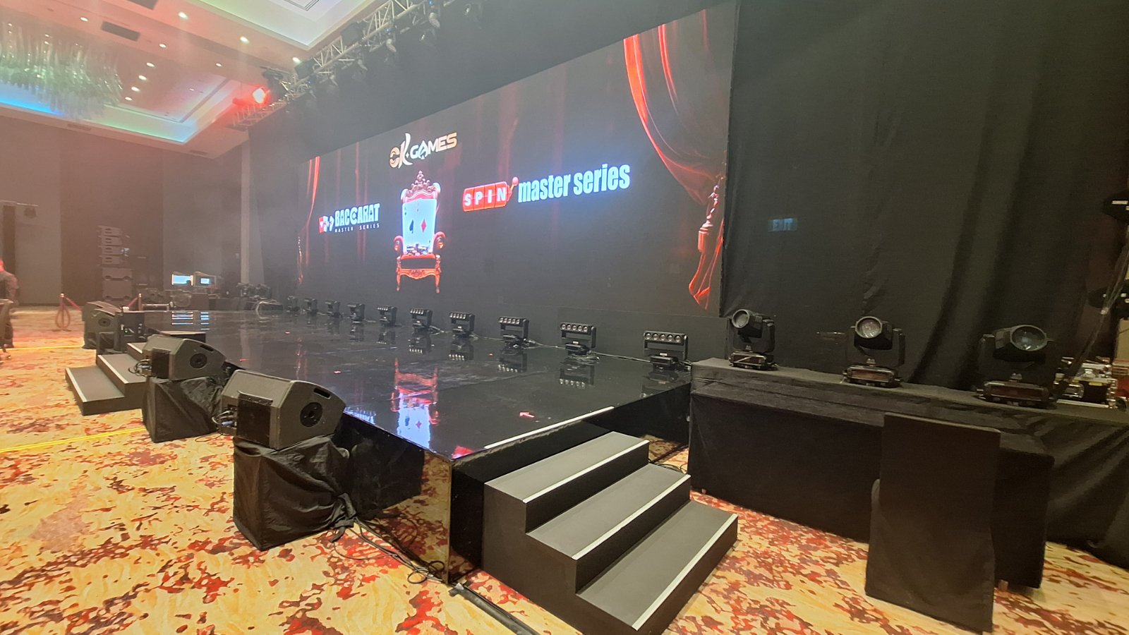OKBET Stage Set