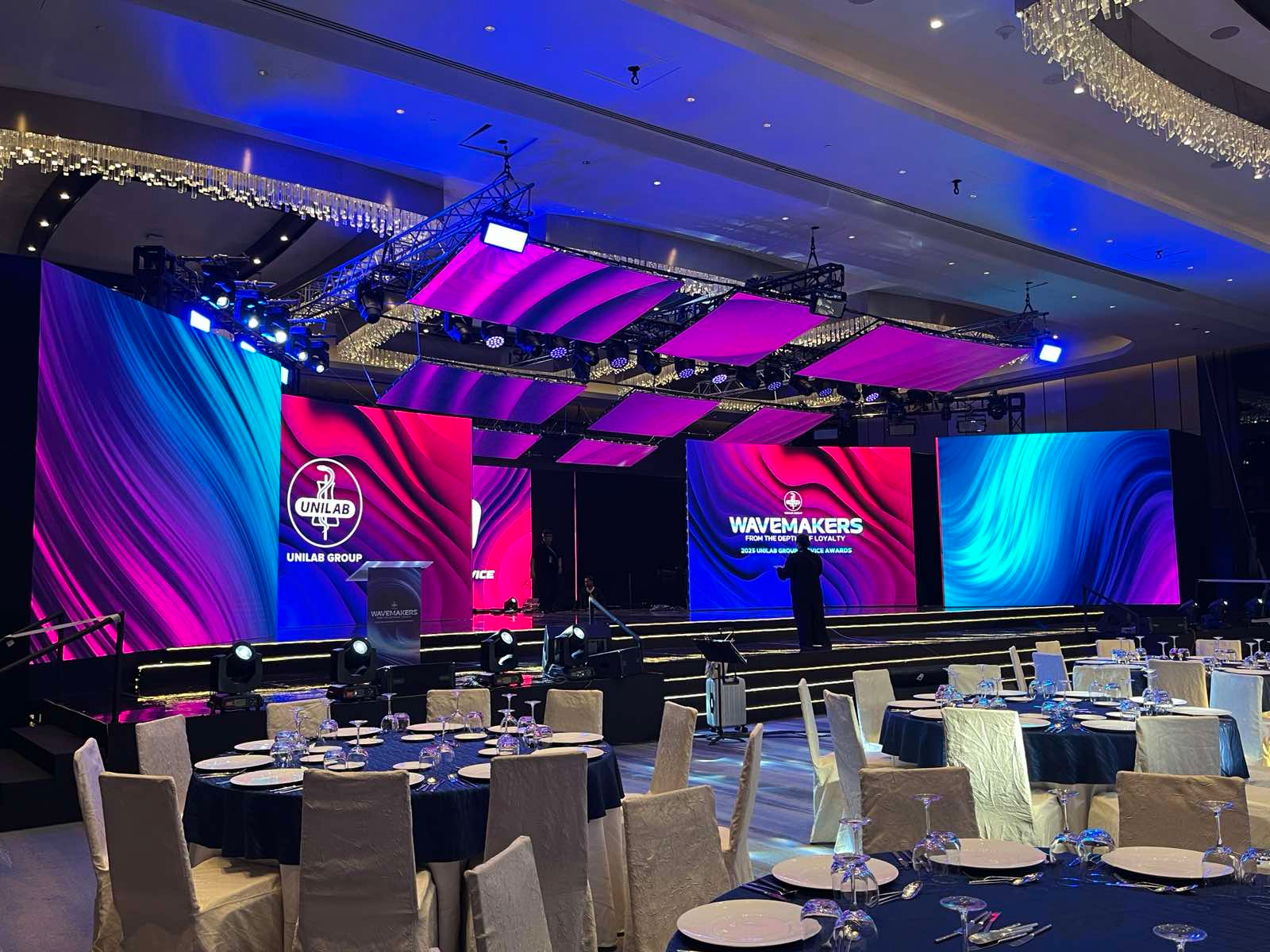 Unilab Stage and Set Design